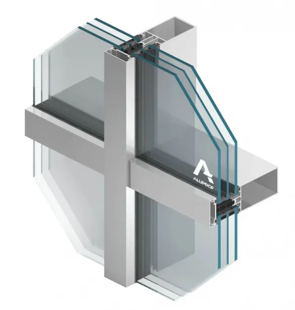 MB-SR50N Ściana słupowo-ryglowa